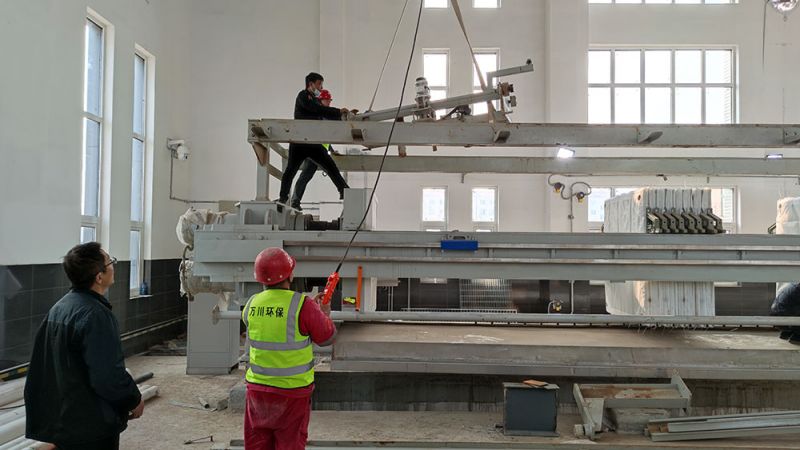 折疊帶式（shì）壓濾機的結構特（tè）點