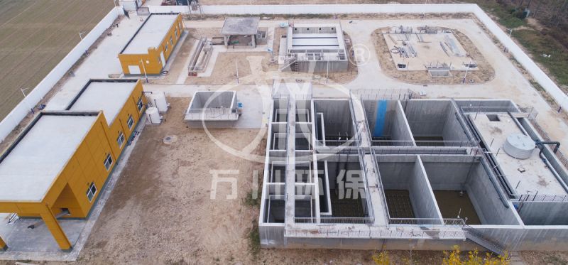 河南濮（pú）陽範縣高（gāo）碼頭汙水處理廠