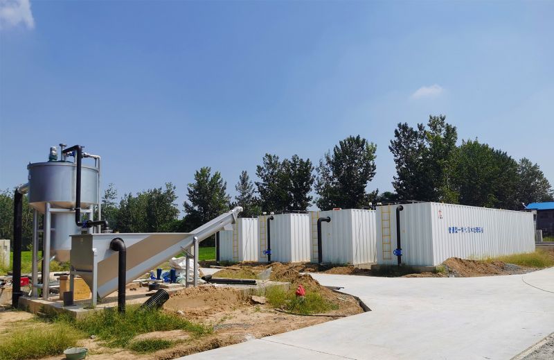 邏崗汙（wū）水處理廠與柳（liǔ）河南汙水處理廠同時完成設備安裝  進（jìn）入（rù）調（diào）試階段（duàn）