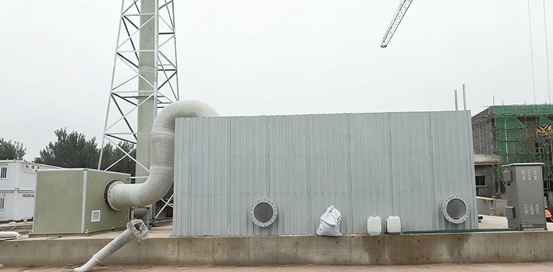 霸州汙水（shuǐ）處理廠生物除臭項目